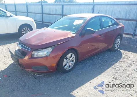 2012 Chevrolet Cruze Ls из США, поврежденный, VIN 1G1PC5SH3C7400127